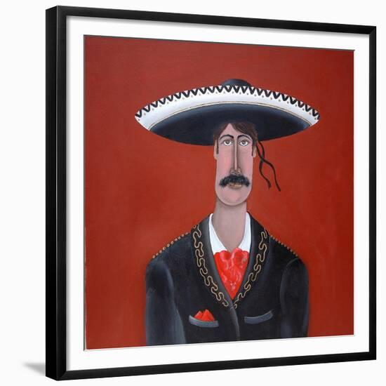 The Mariachi-John Wright-Framed Giclee Print