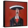 The Mariachi-John Wright-Framed Stretched Canvas