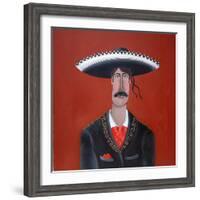 The Mariachi-John Wright-Framed Giclee Print