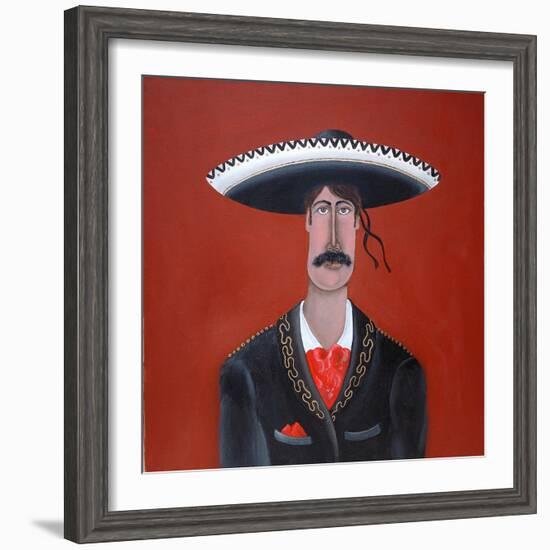 The Mariachi-John Wright-Framed Giclee Print