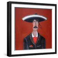 The Mariachi-John Wright-Framed Giclee Print