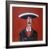 The Mariachi-John Wright-Framed Giclee Print