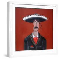 The Mariachi-John Wright-Framed Giclee Print