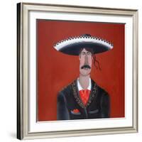 The Mariachi-John Wright-Framed Giclee Print