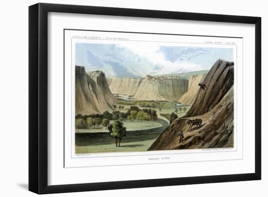 The Marias River, Montana, USA, 1856-John Mix Stanley-Framed Giclee Print