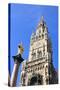 The Marienplatz and City Hall in Center Munich-Gary718-Stretched Canvas