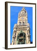 The Marienplatz and City Hall in Center Munich-Gary718-Framed Photographic Print