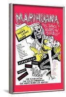 The Marihuana Story-null-Framed Art Print