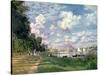 The Marina at Argenteuil, 1872-Claude Monet-Stretched Canvas