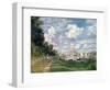 The Marina at Argenteuil, 1872-Claude Monet-Framed Premium Giclee Print