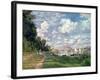 The Marina at Argenteuil, 1872-Claude Monet-Framed Premium Giclee Print