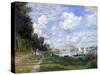 The Marina at Argenteuil, 1872-Claude Monet-Stretched Canvas