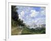 The Marina at Argenteuil, 1872-Claude Monet-Framed Giclee Print