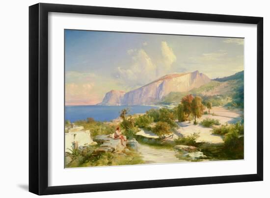 The Marina Grande, Capri, circa 1829-Karl Blechen-Framed Giclee Print