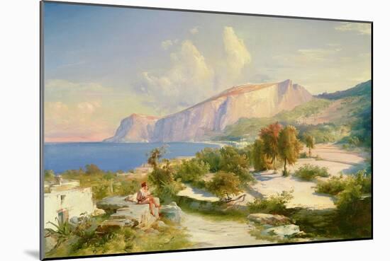 The Marina Grande, Capri, circa 1829-Karl Blechen-Mounted Giclee Print