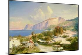 The Marina Grande, Capri, circa 1829-Karl Blechen-Mounted Giclee Print