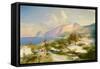The Marina Grande, Capri, circa 1829-Karl Blechen-Framed Stretched Canvas