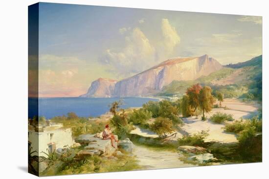 The Marina Grande, Capri, circa 1829-Karl Blechen-Stretched Canvas