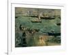 The Marina, Isle of Wight,1875. Canvas.-Berthe Morisot-Framed Giclee Print