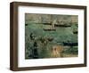 The Marina, Isle of Wight,1875. Canvas.-Berthe Morisot-Framed Premium Giclee Print