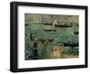 The Marina, Isle of Wight,1875. Canvas.-Berthe Morisot-Framed Premium Giclee Print