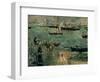 The Marina, Isle of Wight,1875. Canvas.-Berthe Morisot-Framed Premium Giclee Print