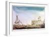 The Marina of Brest, C1750-1810-Nicolas Marie Ozanne-Framed Giclee Print