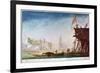 The Marina of Brest, C1750-1810-Nicolas Marie Ozanne-Framed Giclee Print