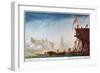 The Marina of Brest, C1750-1810-Nicolas Marie Ozanne-Framed Giclee Print