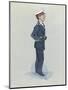 The Marine Officer-Simon Dyer-Mounted Premium Giclee Print