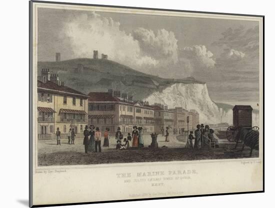 The Marine Parade and Julius Caesar's Tower at Dover-George Shepherd-Mounted Giclee Print