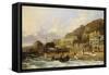 The Marine Parade, Hastings-Richard Hume-Framed Stretched Canvas