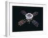 The Mariner 5 Spacecraft Against a Black Background-null-Framed Photographic Print