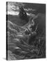 The Mariner, as His Ship Is Sinking, Sees the Boat with the Hermit and Pilot-Gustave Doré-Stretched Canvas