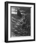 The Mariner, as His Ship Is Sinking, Sees the Boat with the Hermit and Pilot-Gustave Doré-Framed Giclee Print