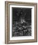 The Mariner Gazes on the Ocean and Laments His Survival While All His Fellow Sailors Have Died-Gustave Doré-Framed Giclee Print