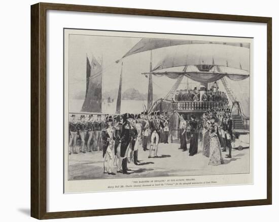 The Mariners of England, at the Olympic Theatre-null-Framed Giclee Print