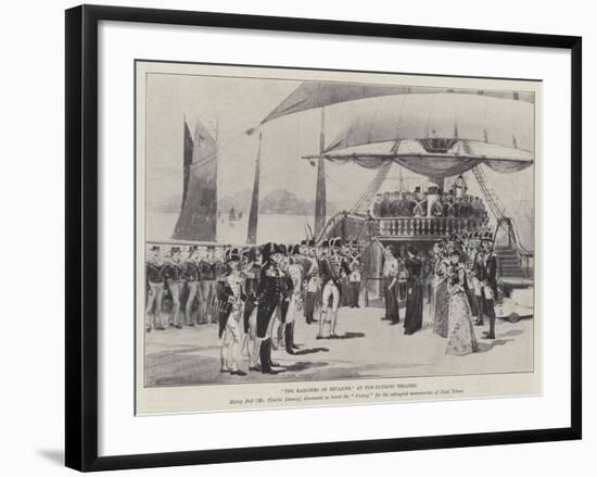 The Mariners of England, at the Olympic Theatre-null-Framed Giclee Print