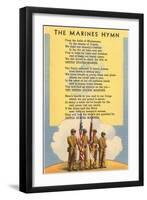 The Marines Hymm-null-Framed Art Print