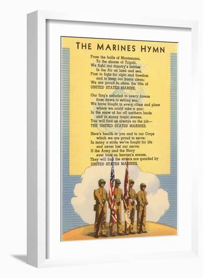 The Marines Hymm-null-Framed Art Print