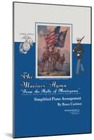 The Marines' Hymn-L.a. Shafer-Mounted Art Print