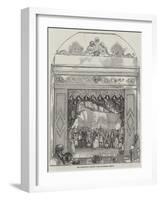 The Marionette Theatre, Adelaide-Street, Strand-null-Framed Giclee Print