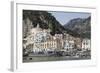 The Maritime Town of Amalfi Nestling Below Mountains-Martin Child-Framed Photographic Print