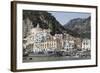 The Maritime Town of Amalfi Nestling Below Mountains-Martin Child-Framed Photographic Print