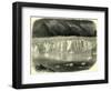 The Marjelen Lake and Ice-Cliffs of the Aletsch Glacier Switzerland-null-Framed Giclee Print