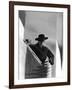 THE MARK OF ZORRO, 1940 directed by ROUBEN MAMOULIAN Tyrone Power (b/w photo)-null-Framed Photo