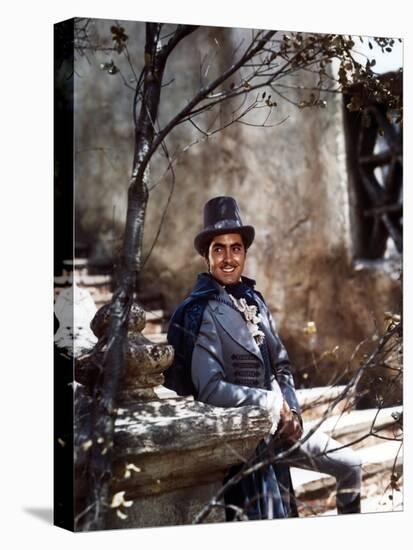 THE MARK OF ZORRO, 1940 directed by ROUBEN MAMOULIAN Tyrone Power (photo)-null-Stretched Canvas