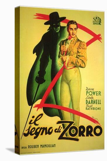 The Mark of Zorro, 1940-null-Stretched Canvas