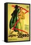 The Mark of Zorro, 1940-null-Framed Stretched Canvas