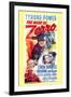 The Mark of Zorro, 1940-null-Framed Art Print